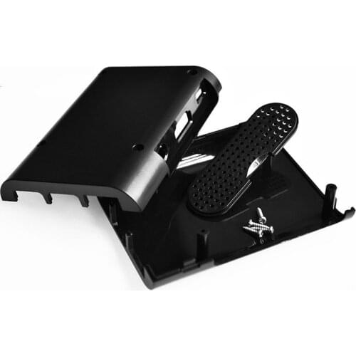 1PCS Black ABS Protective Enclosure Case Box Computer Raspbe NEW T2