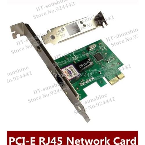 High Quality 1PCS/LOT R8211 Fast Ethernet wired home network card desktop 100M card PCI-E card