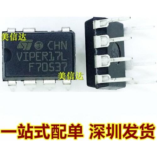 100% New&original VIPER17L VIPER17LN DIP7 7