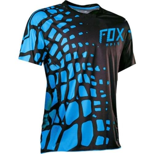 2021 Mens Downhill Jerseys Hpit Fox Mountain Bike MTB Shirts Offroad DH Motorcycle Jersey Motocross Sportwear Clothing FXR Bike