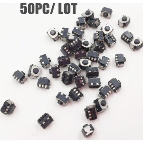 [50PC/ LOT] L R Left Right Shoulder Trigger Button Switch Micro switch button Replacement for Nintendo for 3DS 3DSXL 3DSLL