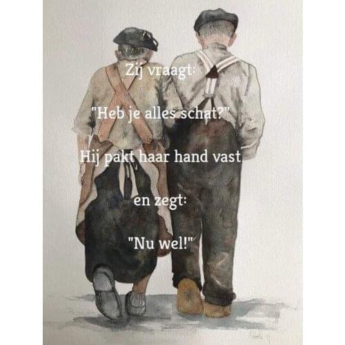 5D DIY diamond painting Old couple back view Full square/round Embroidery Pattern Cross stitch kits mosaic wall stickers