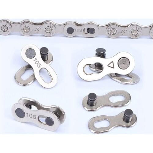 6/7/8/9/10/11 Speed Bicycle Chain Connector Quick Lock Chain Link MTB Road Bike Magic Buckle Master Bicycle Joint Cycling Parts