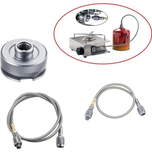Gas Stove Adaptor Extension Tube Split Type Furnace Converter Connector Aluminum Alloy Auto-off Adapters