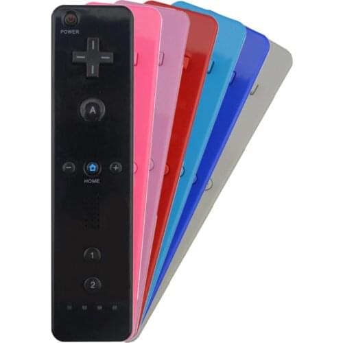 50 pcs a lot 7 Colors Wireless Jostick for Wii remote controller Gamepad without Motion Plus