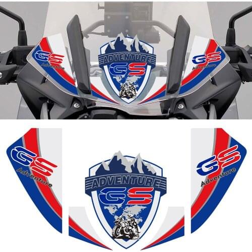 For BMW R1200GS R 1200 GS GSA R1200 Trunk Luggage Cases Fairing Windshield Handguard Tank Pad Protector Adventure Fender 2016