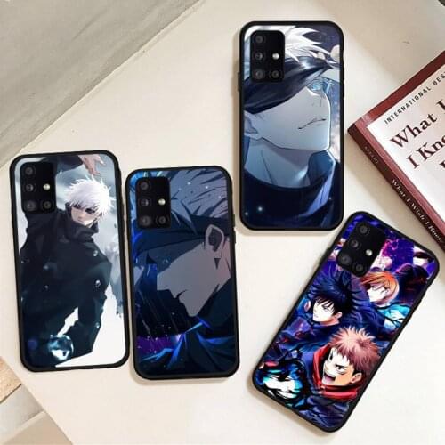 Gojo Satoru anime Phone Case For Samsung galaxy S 7 8 9 10 20 edge A 6 10 20 30 50 51 70 note 10 plus
