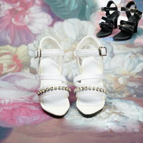 D01-P610 children handmade toy 1/3 uncle Doll clothes BJD/SD doll props Accessories Noble diamond high heel sandals 1pair