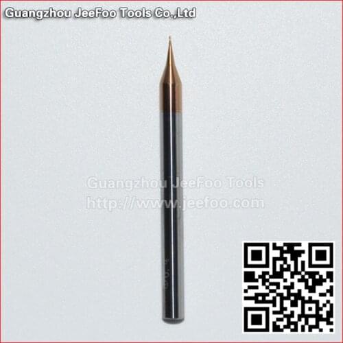 MA-0.4 Tungsten Carbide four flutes drill bit with coating / flat end mill bit / cnc engraving tools
