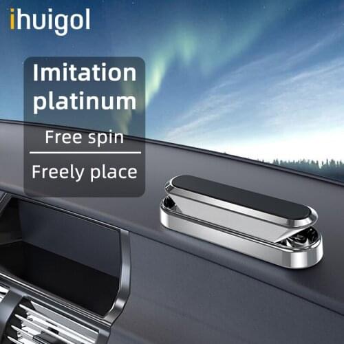 Ihuigol Magnetic Car Phone Holder Strip Shape Stand For iPhone Xiaomi Samsung Universal Magnet GPS Mount Dashboard Phone Bracket