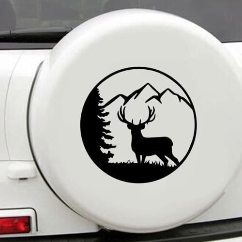 Cute Deer Stickers Voiture Decal Decor Mural Vinyl Covers