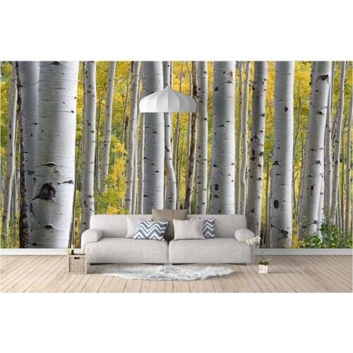Custom photo wallpaper for walls 3 d murals HD abstract forest American pastoral living room TV background wall papers painting