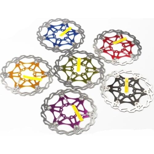 Q808 Free Shipping SNAIL mountain bike floating discs bicycle brake pads brake disc 180 160MM