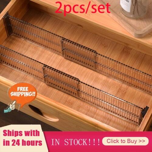 Adjustable Drawer Divider DIY Storage Shelves Household Partition Board Space-saving Division Tools Wardrobe Closet Separator