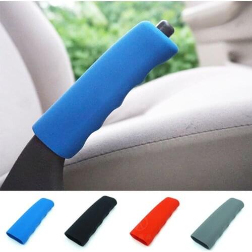 Hand Brake Car Handbrake Sleeve Silicone Gel Cover for Fiat Freemont Doblo 695 FCC4 500e Viaggio Strada 500C