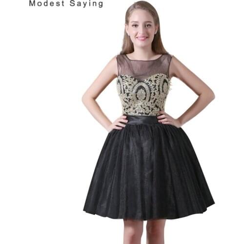 Sexy Backless Black Beaded Lace Short Homecoming Dress 2017 Mini 8th grade Graduation Prom Gowns vestido de festa curto A004