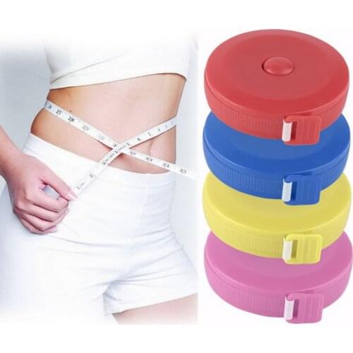 60 inch 1.5M Retractable Ruler Tape Measure Soft Flat Tape Measure Tools Body Fat Tester body fat monitor Measure for Women Men