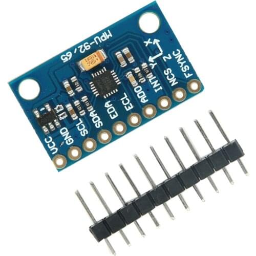 1Set SPI IIC/I2C GY-9250 MPU 9250 MPU-9250 9-Axis Attitude +Gyro+Accelerator+Magnetometer Sensor Board Module MPU9250 3-5V Power