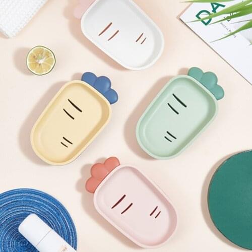 1pcs New Bathroom Dish Plate Case Home Shower Travel Hiking Container Soap Box Plastic Soap Box Dispenser Soap Rack