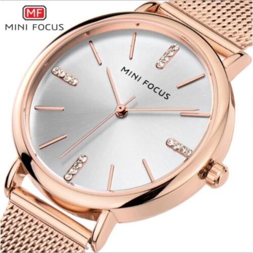 Brand womens watch MINI FOCUS 0036L fashion hot-selling hot-selling Milan with waterproof wristwatches