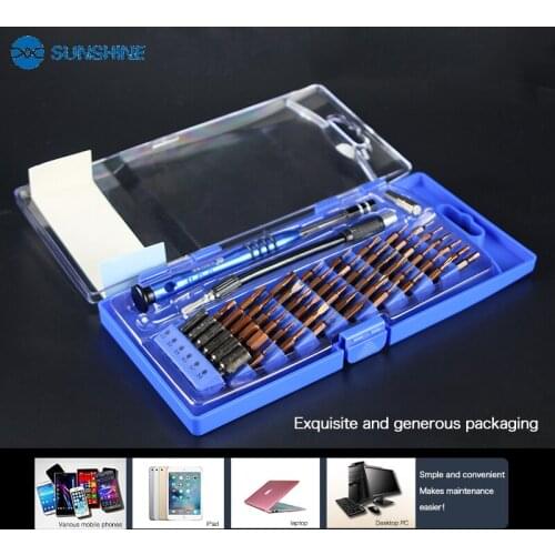 SS-5117 58 in 1 Screwdriver Set High Mini Screwdriver Bits Kit for Phone Mobile IPad Camera Maintenance Tools Repair tools