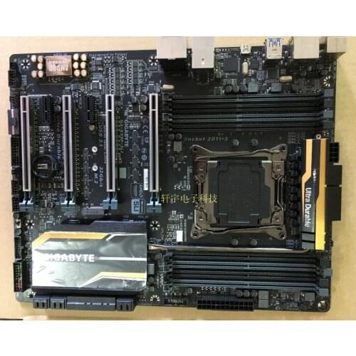 For Gigabyte GA-X99P-SLI Original Used Motherboard X99P-SLIX99 Socket LGA 2011 V3 DDR4 USB3.0 SATA3 PCI-E3.0