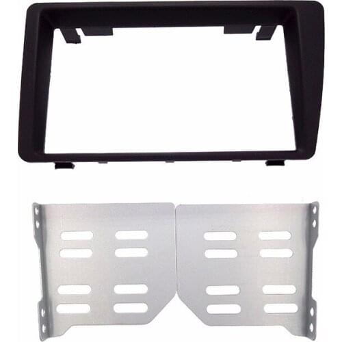 ITYAGUY Double Din Radio Fascia fit for Honda Civic 01-05 Dash Mount Stereo Panel Trim Kit Installation Adaptor CD DVD Frame