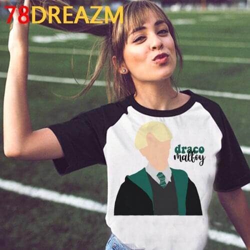 Draco Malfoy top tees female graphic tees women couple tumblr tshirt graphic tees women white t shirt