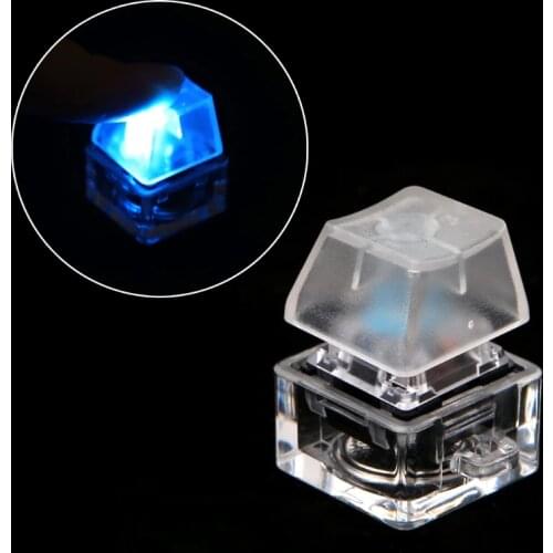 RGB Mechanical Switch Keychain Light Up Backlit For Keyboard Switches Tester Kit With LED Light Toys Stress Relief Gifts