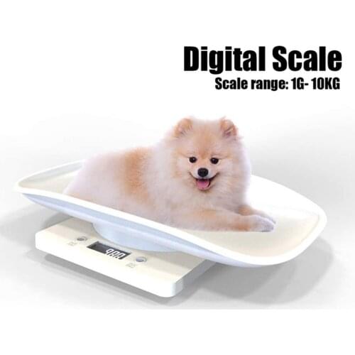 1 Pcs Mini Pet Scale Infant Digital Scale with Backlight Multi-Function Baby Scale For Home Pet Tool