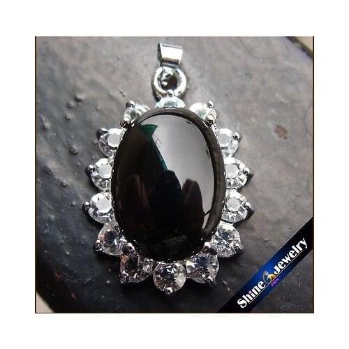 Real Vintage Pendant Necklace Natural Agates Stone Beads Gift Silver-Color Plating Snake Chain Women Crystal Jewelry 9024