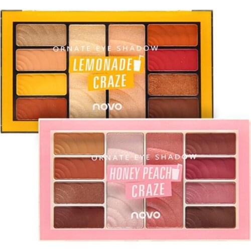 10 Colors Eye Shadow Highlighter Palette Glitter Matte Shimmer Eyeshadow Long Lasting Eye Cosmetic Makeup