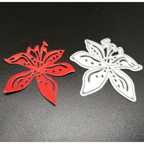 Lovely Bauhinia flower die cuts Metal cutting dies in scrapbooking embossing folder for cutting machine