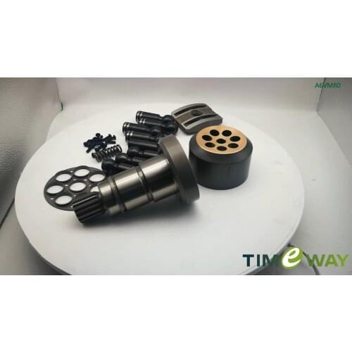 Drive shaft A6VM80 A7VO80 A8VO80 snap ring and thread shaft Uchida for repair or manufacture piston oil pump