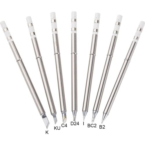 SH-K / KU / D24 / BC2 / C4 / I SH72 Solder Tips Replacement Parts for SH72 Soldering Iron of solder station kit