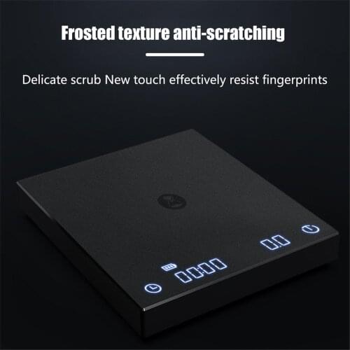 Coffee Scale Electronic Scale Smart Digital Scale Pour Coffee Electronic Drip Coffee Scale With Timer 2kg Scale USB Charge