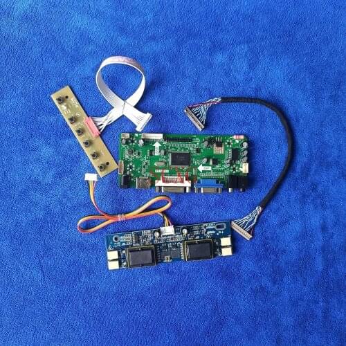 1024*768 DVI VGA HDMI-compatible Controller board 4CCFL LCD screen Kit 20 Pin LVDS Fit NL10276AC30-02/04E NL10276BC30-04D/17/18C