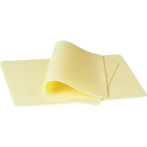 15*20*0.15cm Tattoo Skin Practice Blank Double Sides Soft Silicone Tattoo Practice Skin Pads for Tattoo Beginners Makeup Supply
