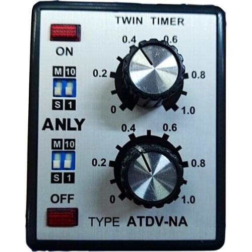 220V ANLY ATDV-NA multi-stage double-adjustable time-limiting relay double delay relay