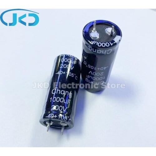 5pcs 1000UF 200V 22*40mm 1000UF200V 200V1000UF 22x40mm Aluminum Electrolytic Capacitor High Quality 100% New and original 20