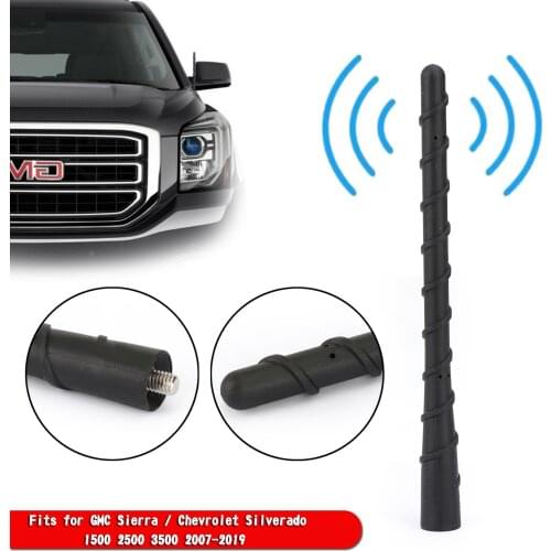 Areyourshop 7" Car Antenna For Sierra / For Chevrolet Silverado 1500 2500 3500 2007-2019 Car Auto Accessories Parts