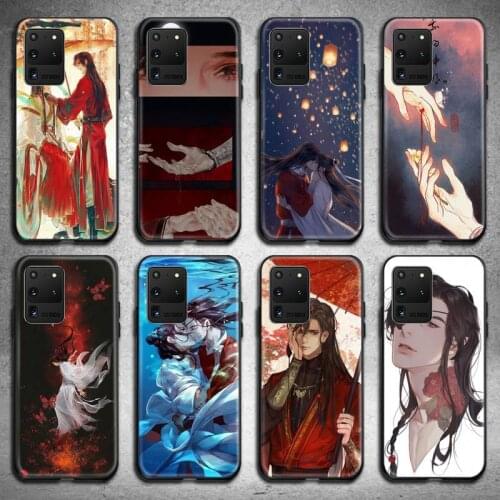 Chinese style Tian Guan Ci Fu Phone Case for Samsung S20 plus Ultra S6 S7 edge S8 S9 plus S10 5G lite 2020