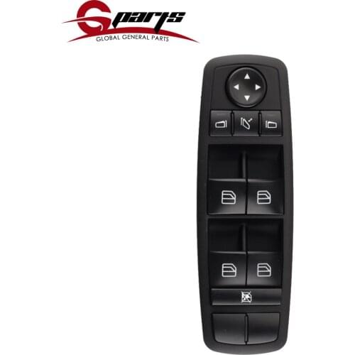 G-Parts Front Door Left Electric Master Power Window Main Control Switch Button For Mercedes GL ML W164 2518300290 A2518300290