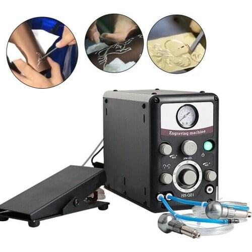 HH-G01 Pneumatic engraver Double Ended Impact Graver Jewelry Engraver110/220v