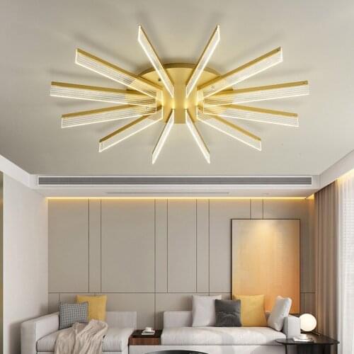 Personality minimalist household bedroom lights Nordic light luxury fashion living room study absorb dome light