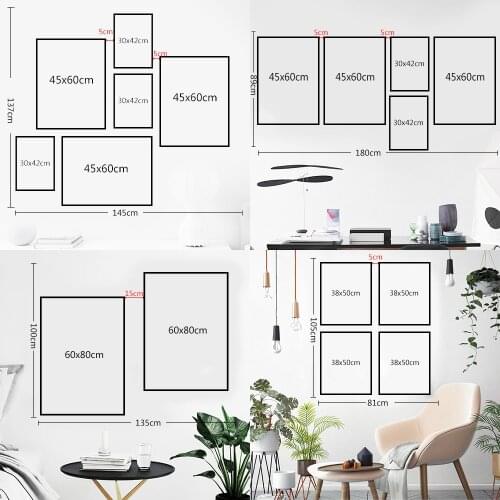 Canvas Pictures Home Decoration Paintings Poster Prints Wall Art Modular Living Room No Framed