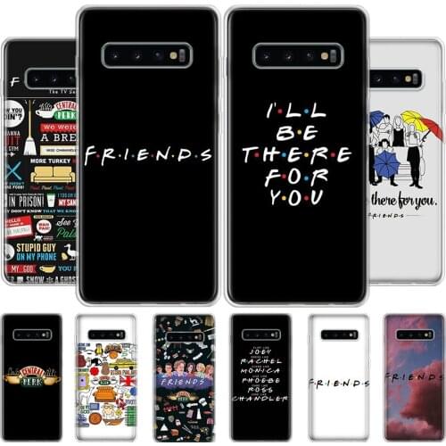 Classic Central Perk Coffee friend TV Phone Case For Samsung Galaxy S7 S8 S9 S10 S20 NOTE 8 9 10 J4 J6 PLUS LITE Ultra Cover Sof