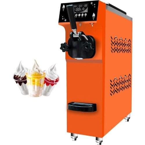 Single Head Ice Cream Maker Machine For Ice Cream Commercial Automatic Ice Cream Machine