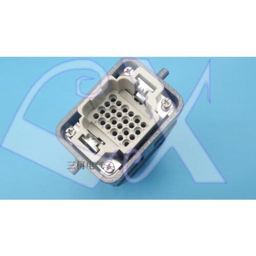 Original HARTING 24 core FANUC KUKA robot plug heavy-duty connector male core and female core