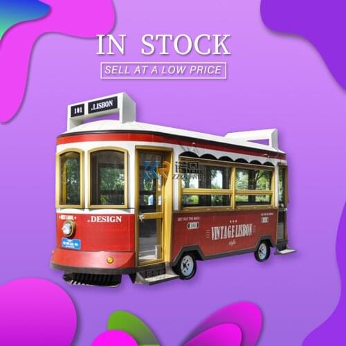 In Stock Customized Food Truck Electric Cart With BBQ Grill And Various Cooking Pot US Customer Ordered With Range Hood